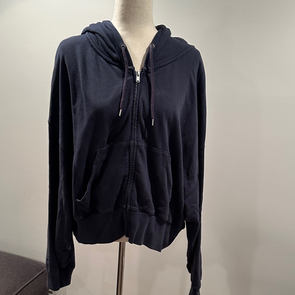 GAP Women's Navy Hooded sweatshirt